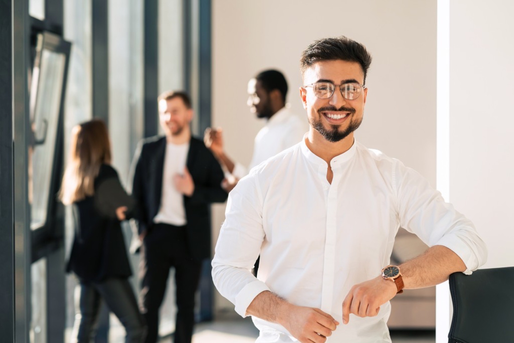 Professionals die samenwerken voor AtotZ Detachering